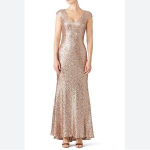 Rose Gold Kaylee Gown by Theia